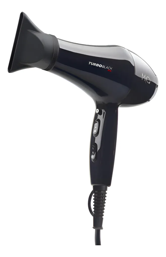 melhor secador de cabelo profissional - MQ Profissional Tubro Black Ion